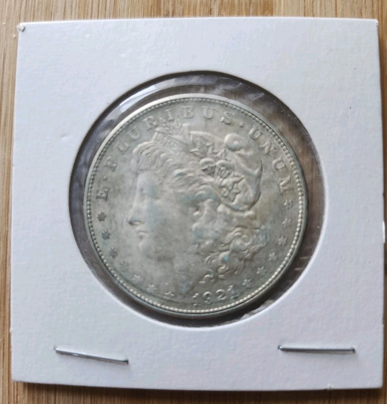 1921 $1 Morgan Silver Dollar, San Francisco Mint