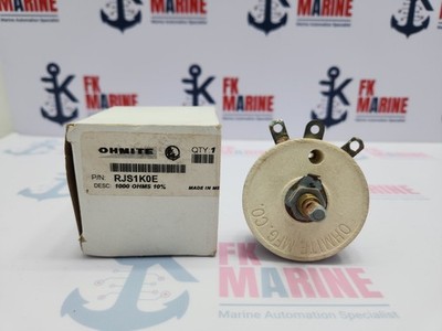 OHMITE RJS1K0E Drahtgewickelter Rheostat Potentiometer