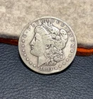 (#101762) Morgan Dollar:  1883 S.  Fine+    but rim ding seen on obverse photo.