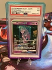 Pokémon Mewtwo GX 78/73 Shining Legends Secret Rare Holo PSA 7 ENG