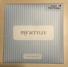 Close To My Heart My Acrylix Stamp Set C1075 “Teen Princess” Scrapbooking, Arts