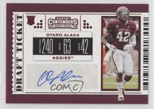 2019 Panini Contenders Draft Picks College Ticket Red Foil Otaro Alaka Auto 0sz7