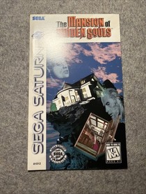 Mansion of the Hidden Souls (Sega Saturn, 1995) Disc & Manual Only T&W