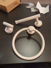 3 Piece Bathroom Set - White