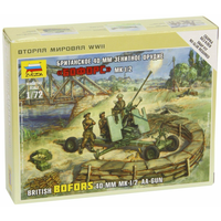 British Bofors 40 Mm Kit 1:72 Zvezda Kit Mezzi Militari -D- Neues Modell