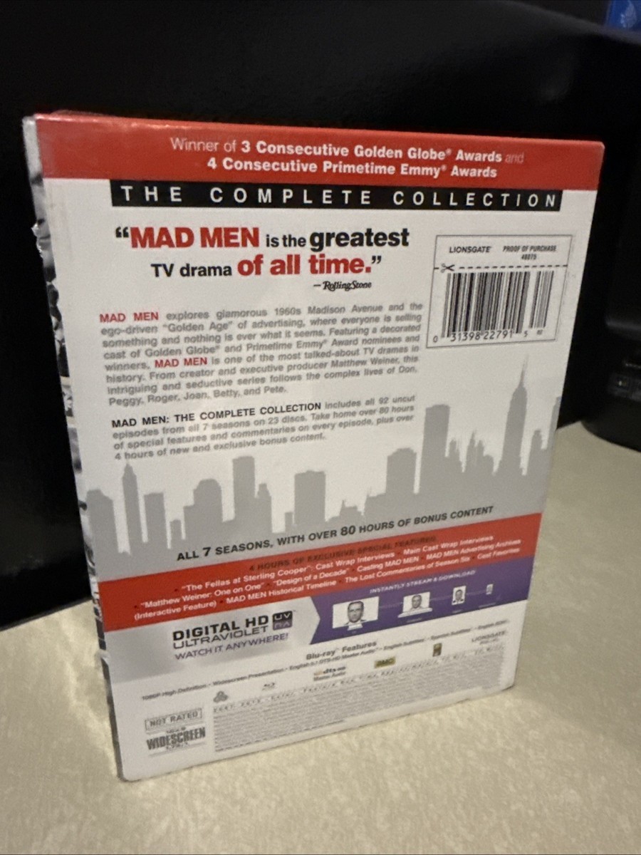 (未使用･未開封品)　Mad Men: The Complete Collection [Blu-ray] df5ndr3 Amazon.com: Mad Men: The Complete Collection - BLURAY
