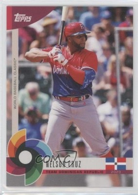 2023 Topps World Baseball Classic Global Stars Nelson Cruz #13 01sb