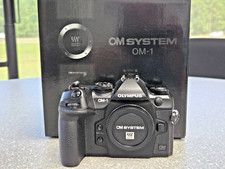 OM SYSTEM OM-1 Mirrorless Camera Body  Low shutter count, great condition