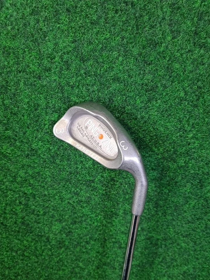 PING Zing 3-Eisen - Herren (Stahl, 38,75 Zoll, Rechts, Stiff, Orange Dot)