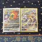 New ListingPokémon TCG Holo Ultra Rare Full Art Charzard And Mewtwo
