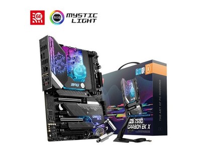 MSI MPG Z590 CARBON EK X LGA1200 DDR4 Motherboard Support Intel Core 11/10 Gen