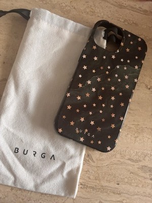 Burga Handyhülle Phone  15  Case Schutzhülle Sterne Grün Gold