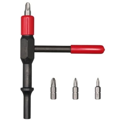 Shake-N-Break Air Impact Screw Remover   Loosens Rusted, Corroded, Over