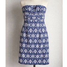 Banana Republic Strapless Patterned Bodycon Dress Size 2