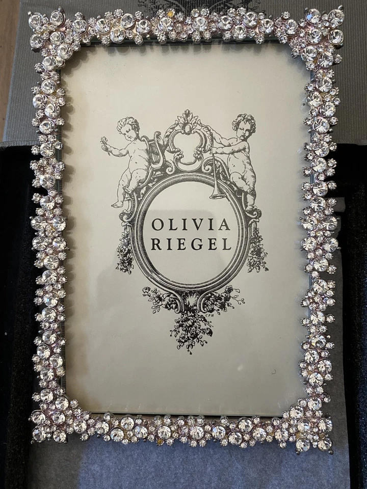 奥利维亚·里杰尔水晶“公主”照片框架 4 X 6 — 第 4/4 张图片