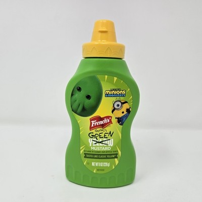 French s Minions And Monsters Limited Edition Green Mustard Bottle New