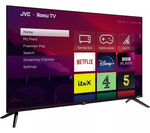 JVC LT-43CR330 Roku TV 43" Smart Full HD HDR LED TV Boxed - Picture 1 of 6