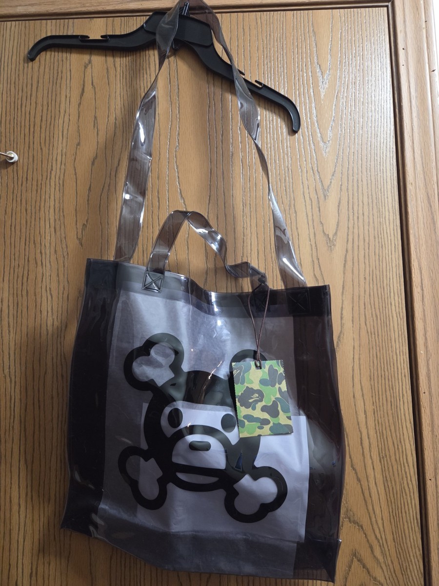 Bape Baby Milo Skull Clear Tote | eBay