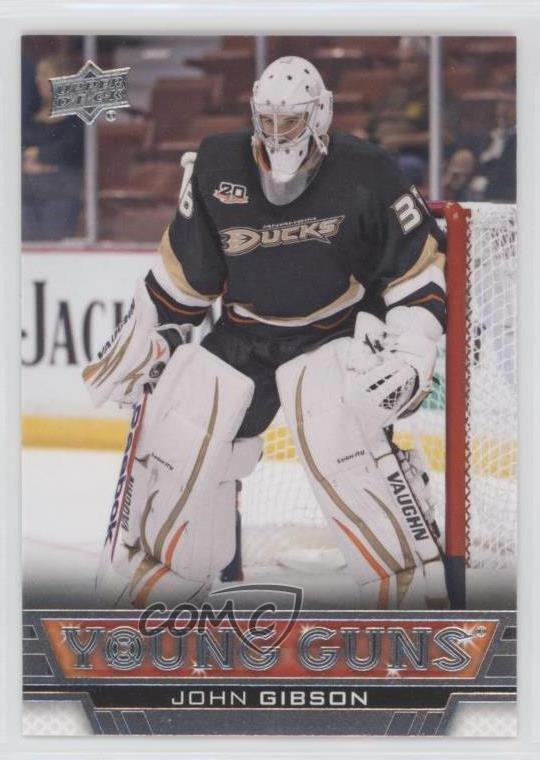 2013-14 Upper Deck Young Guns John Gibson #486 l5l