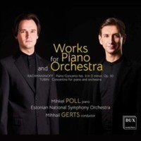Works For Piano And Orchestra Rachmaninoff And Tubin - Cd - F4Z