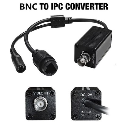 HD AHD/TVI/CVI Signal Source Analog to IP Camera Converter 1080P Full HD, RTSP