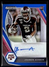2021 Panini Prizm Draft Picks Blue Auto #DPA-JHA Jhamon Ausbon 149/149 Rookie RC