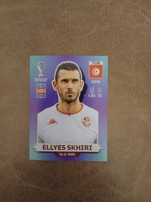 FIFA World Cup Qatar 2022 Panini Football Sticker Tun16 Ellyes Skhiri