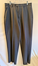 Claiborne Men 32x32 Grey Flat Front dress pants