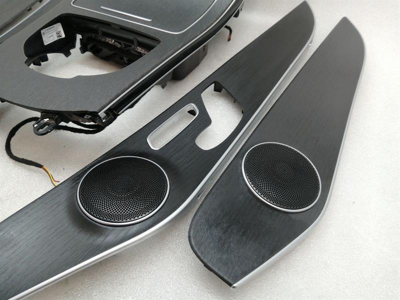 MERCEDES C63 AMG W205 Veneer A2056802910 Gray open-pore oak wood 