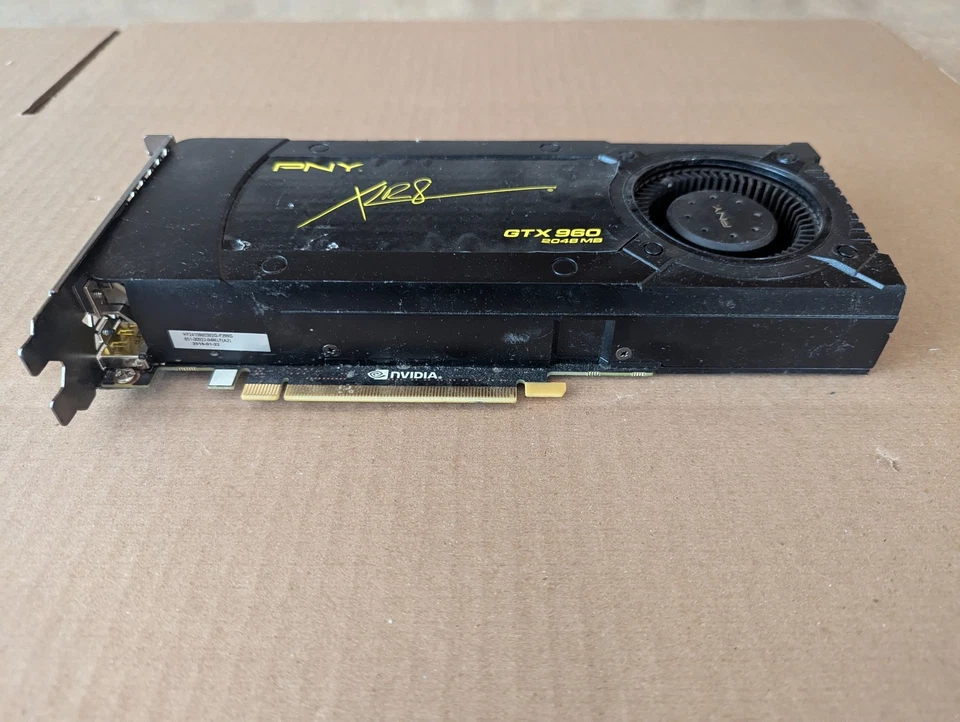 PNY XLR8 NVIDIA GTX 960 2GB PCI GRAPHICS CARD HDMI DVI DP GMGTX96N3HAM-KTMGAUA - Image 2 of 4