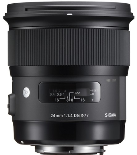 SIGMA Single Focus Wide Angle Lens 24mm F1.8 EX DG ASPHERICAL