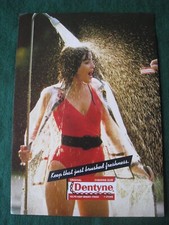 Dentyne Keep Breath Fresh Kaugummi Dusche Mädchen Werbung A4 Größe Datei 15