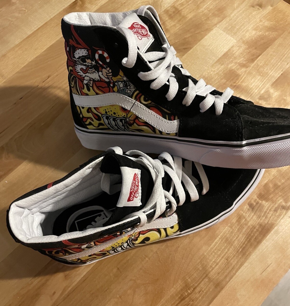 人気✨️VANS FLAME SK-8-Hi Reissue スケートハイ 炎 Size 9 - VANS Sk8- Reissue High Flames for sale online | eBay