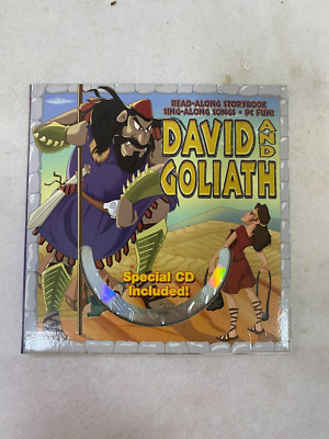 David and Goliath Read-Along Storybook with Sing-Along Songs by Darcy ...