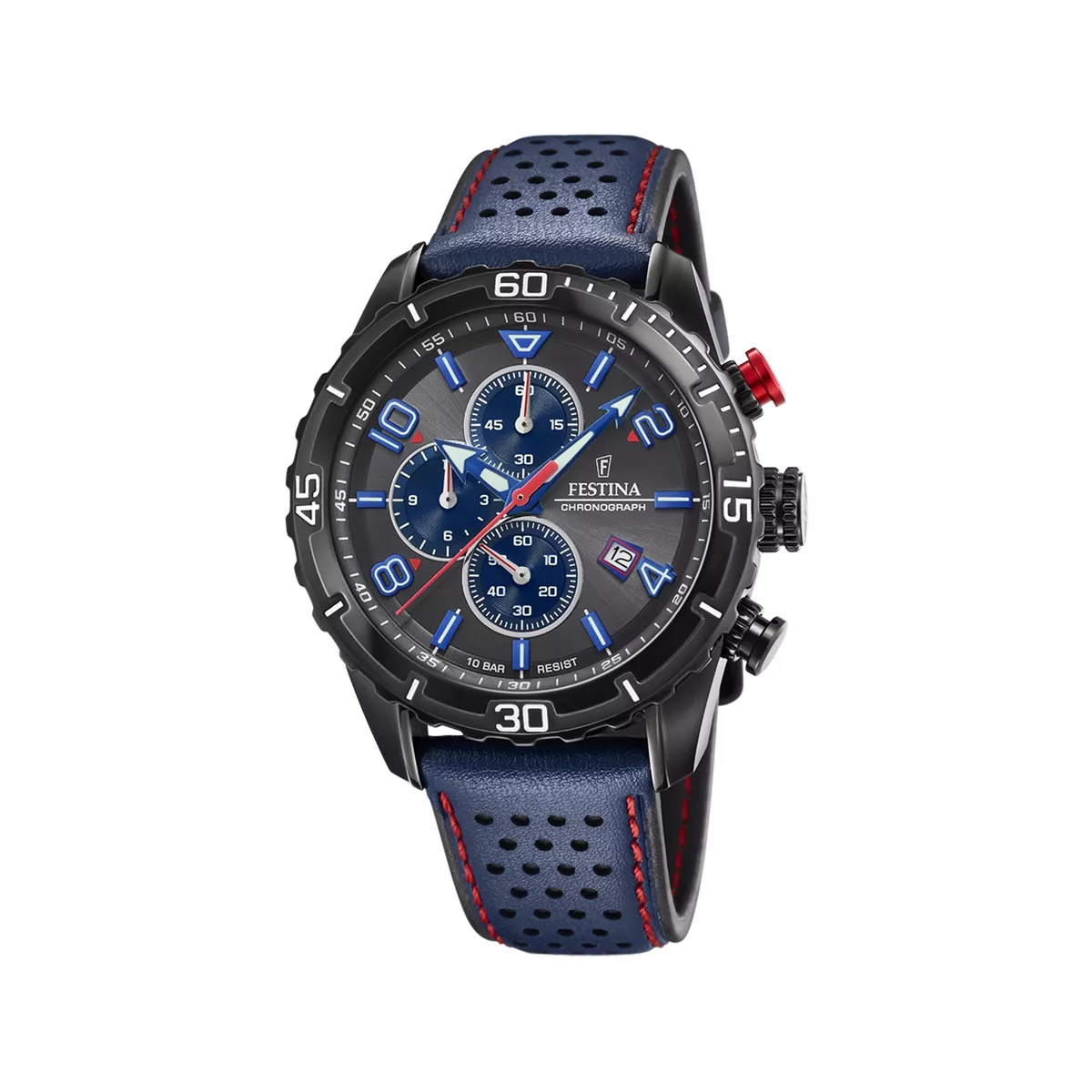 Watch Festina F20519 3 Chrono Sport Man 44 Stainless steel