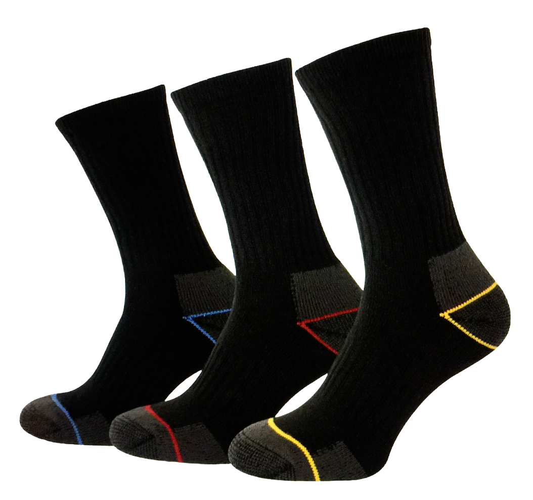 Mens Heavy Duty Extra Thick Work Socks Reinforced Size 6,7,8,9,10,11 lot eBay