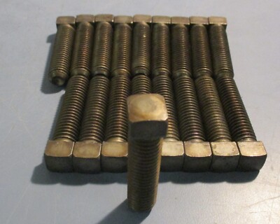 Square Head Screws 2 3/8'' Length 1/2'' Thread Diameter 1/2'' Head size Lot of 18