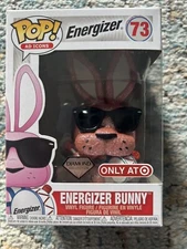 NEW FUNKO POP! ~ AD ICONS ~ ENERGIZER BUNNY #73 ~ GLITTER ~ TARGET EXC ~ VAULTED