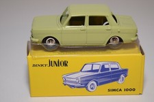 TT 1:43 ATLAS DINKY TOYS 104 SIMCA 1000 JUNIOR LIGHT GREEN MIB