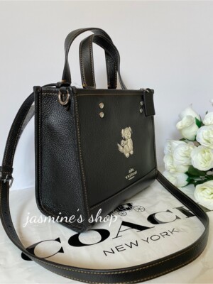 NWT Coach Dempsey Tote 22 With Happy Dog CD448 | eBay