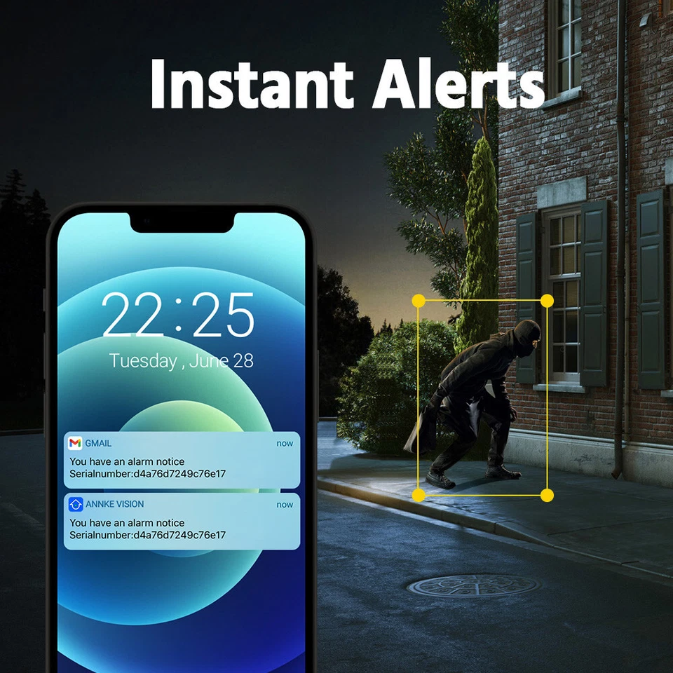 ANNKE 8CH/16CH 4K 8MP NVR IP Network Security Video Recorder H.265+ Remote APP - Image 3 of 4