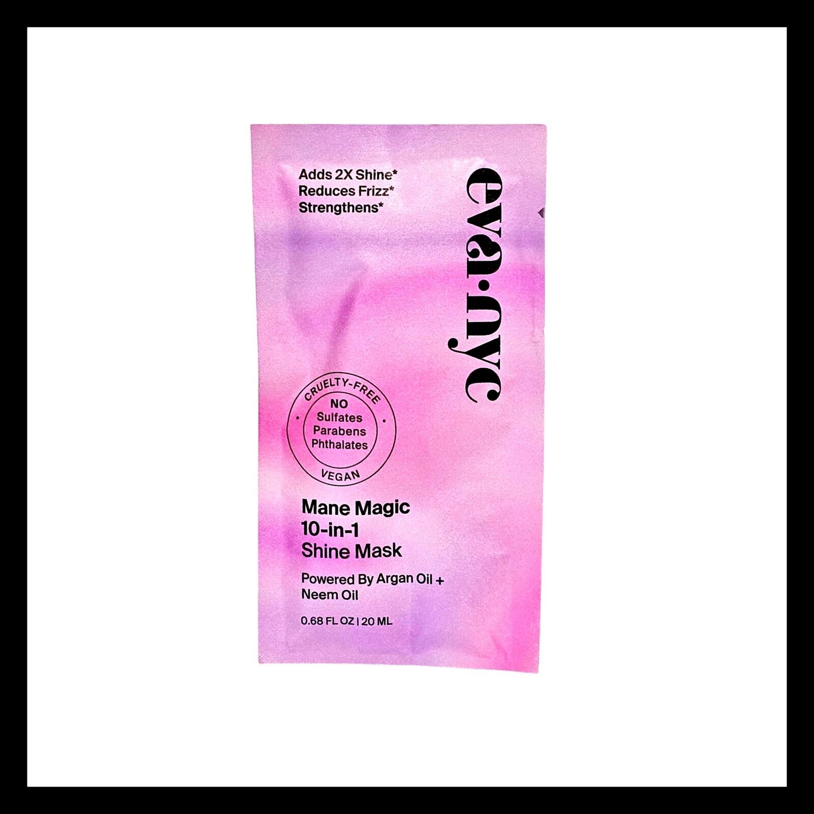 Маска для придания блеска волосам Eva Nyc Mane Magic 10 в 1, 0,68 унции / 20 мл, Новый образец