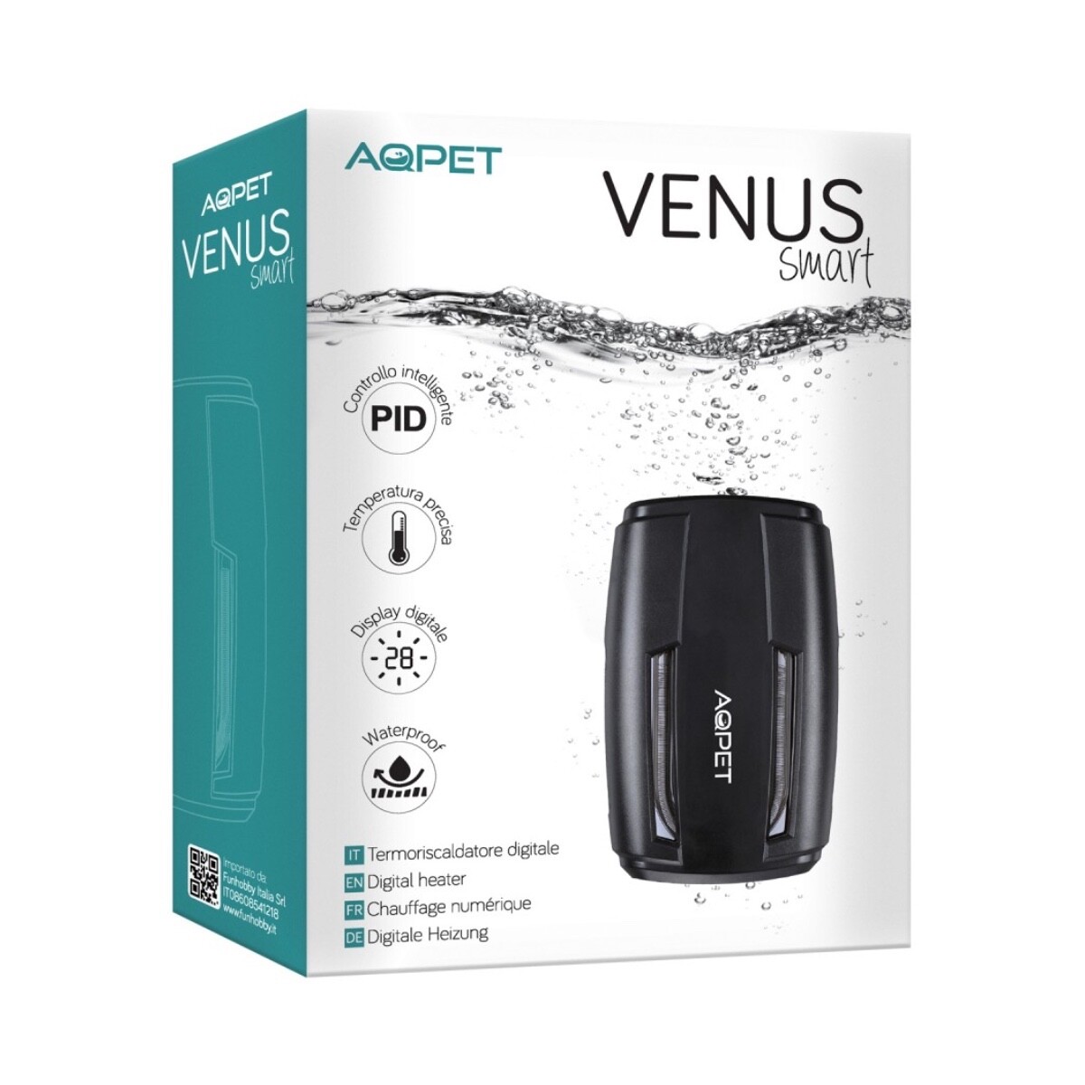 Riscaldatore AQPET VENUS SMART 300W | Acquario e Tartarughiera