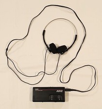 Gemini RAS2 Portable AM/FM Radio Pocket Sized With Adjustable Head Set - Works