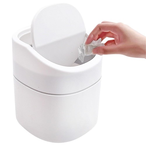 Mini-Desktop-Katzenstreu-Mülleimer, kleiner Tisch-Mülleimer tragbarer Müllei - Bild 14 von 15