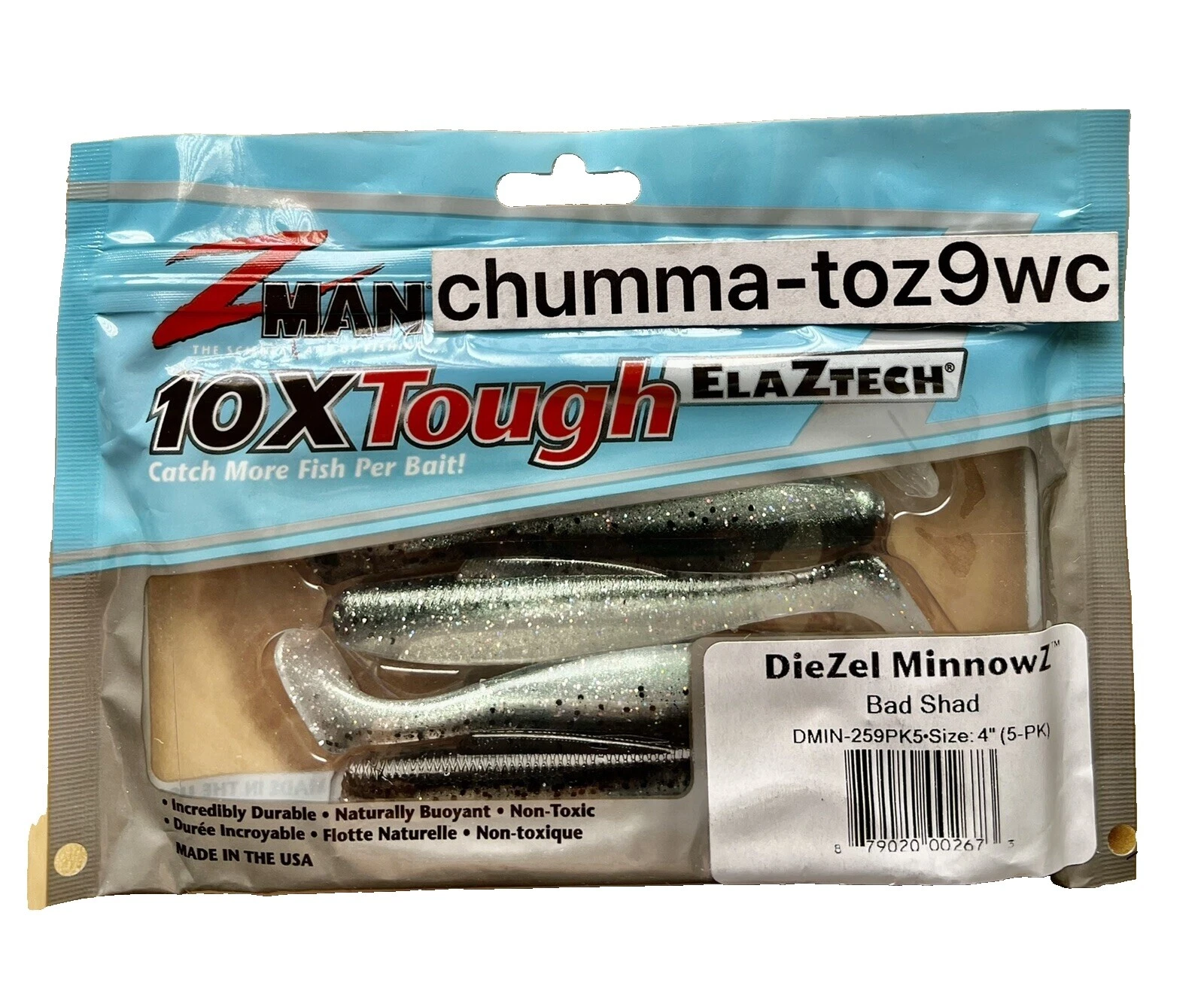 Приманки, прикорм Z-Man Bluefish