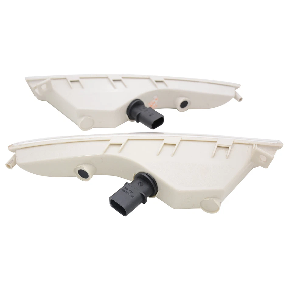 Par de luces indicadoras de señal de giro del parachoques delantero para Volkswagen CC 2009-2012 Foto 2 de 2