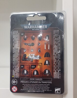 Warhammer 40000 Games Workshop Iron Hands Primaris Upgrade Bausatz unbemalt