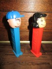 2- Vintage Peanuts Charlie Brown & Lucy PEZ  Candy Dispensers — photo 1