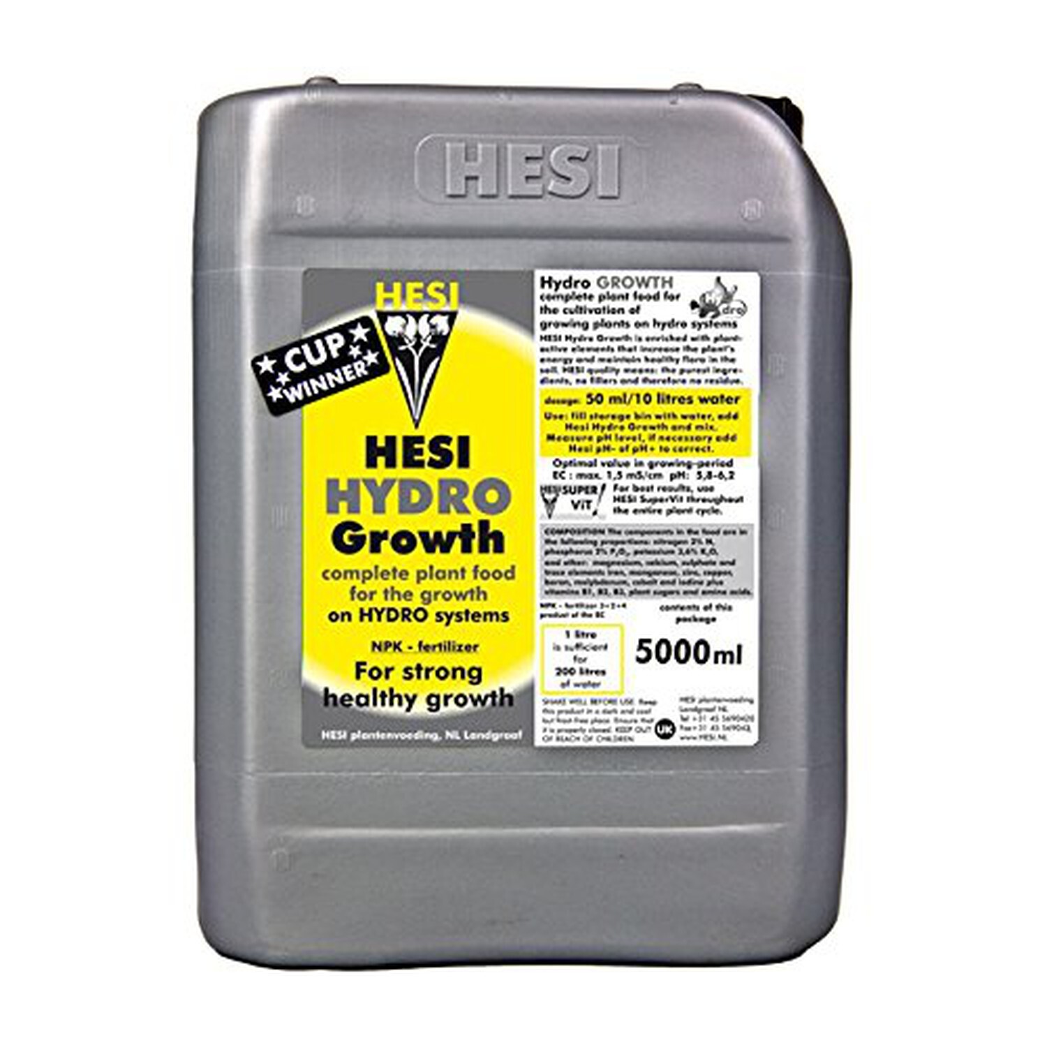 Hesi - Hydro Growth 5L